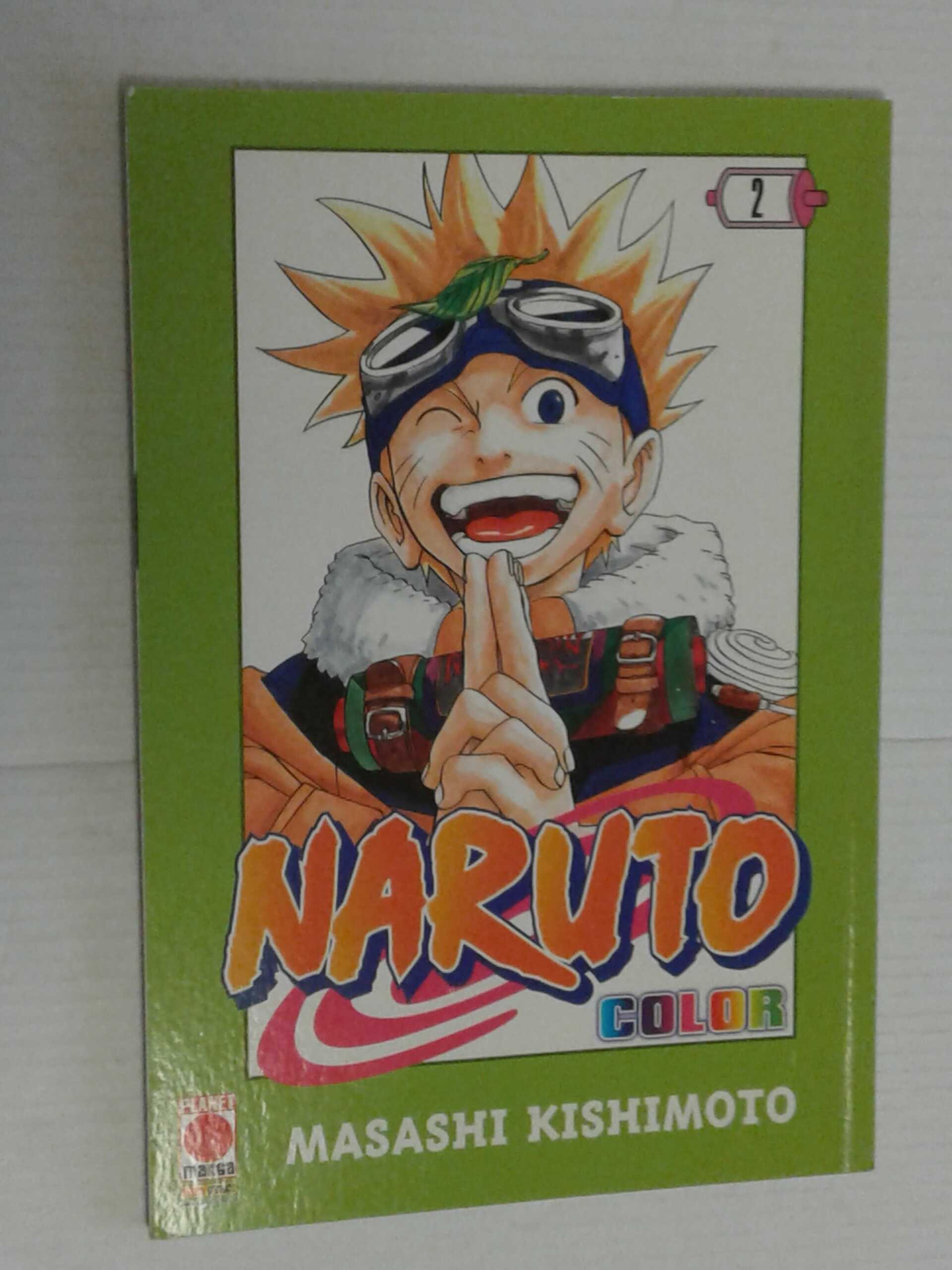 NARUTO COLOR- N° 2- DI:MASASHI KISHIMOTO- MANGA PANINI- nuovo nuova serie