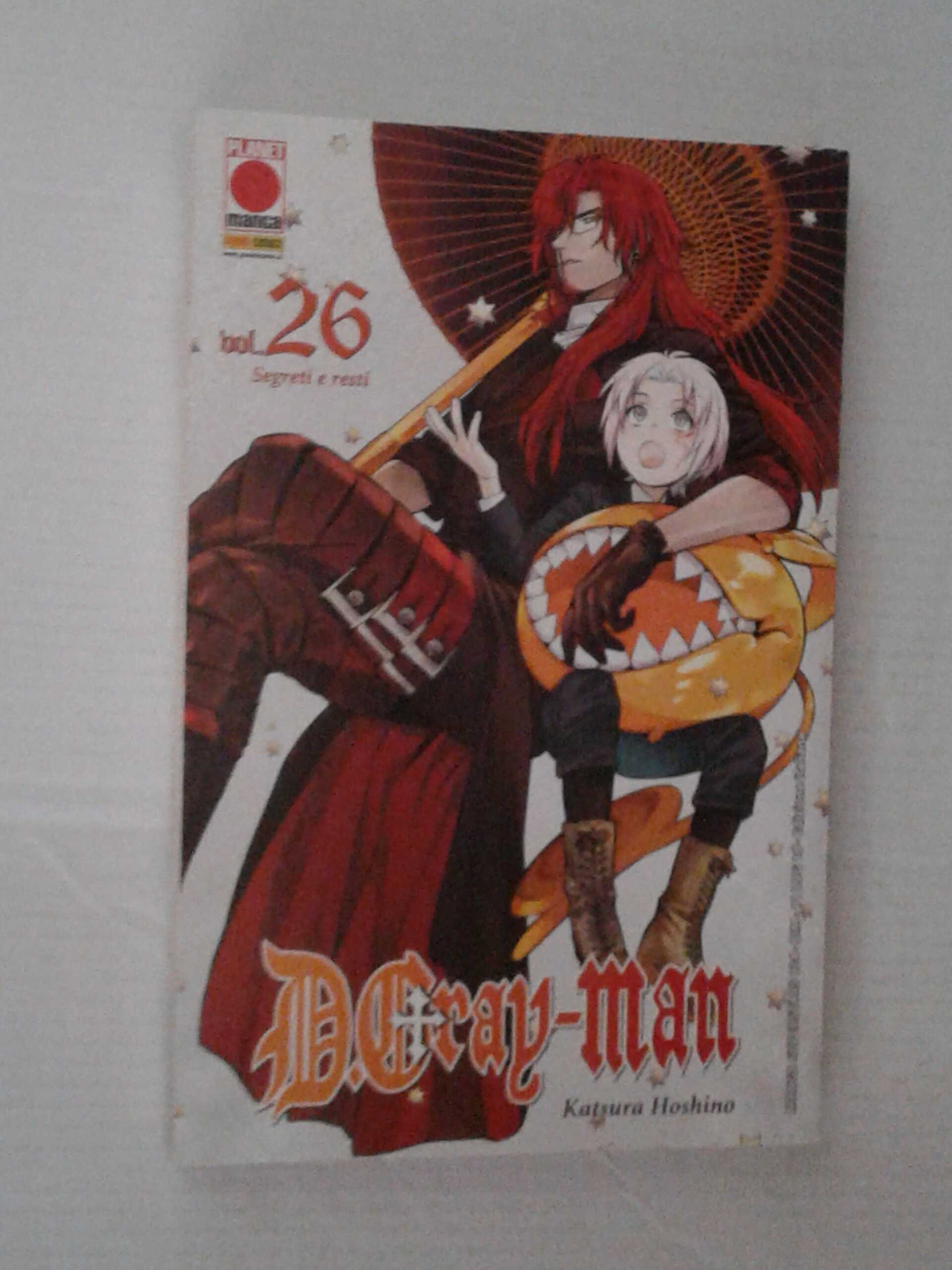 D Gray Man N 26 In 1 Edizione Di Katsura Oshino Manga Panini Comics D Gray Men Fumetti In Gondola