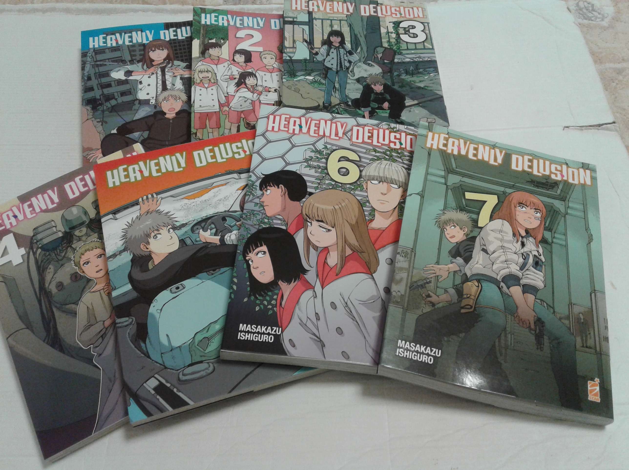 Heavenly Delusion Manga (Volume 1-4) English Version Comic by Masakazu  Ishiguro
