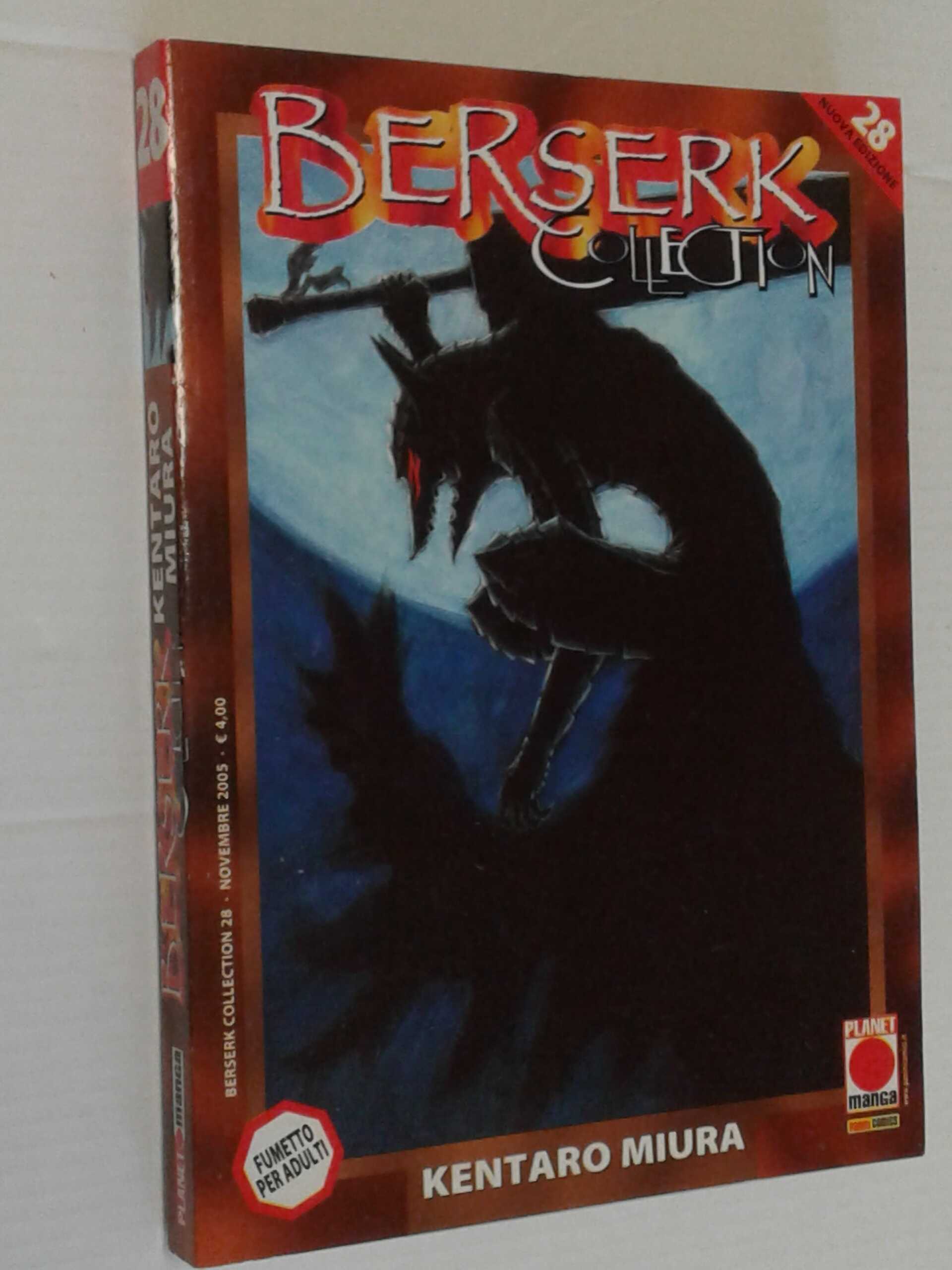 BERSERK COLLECTION- N°28- 1°EDIZIONE- no serie nera- DI:KENTARO MIURA-  MANGA PANINI COMICS