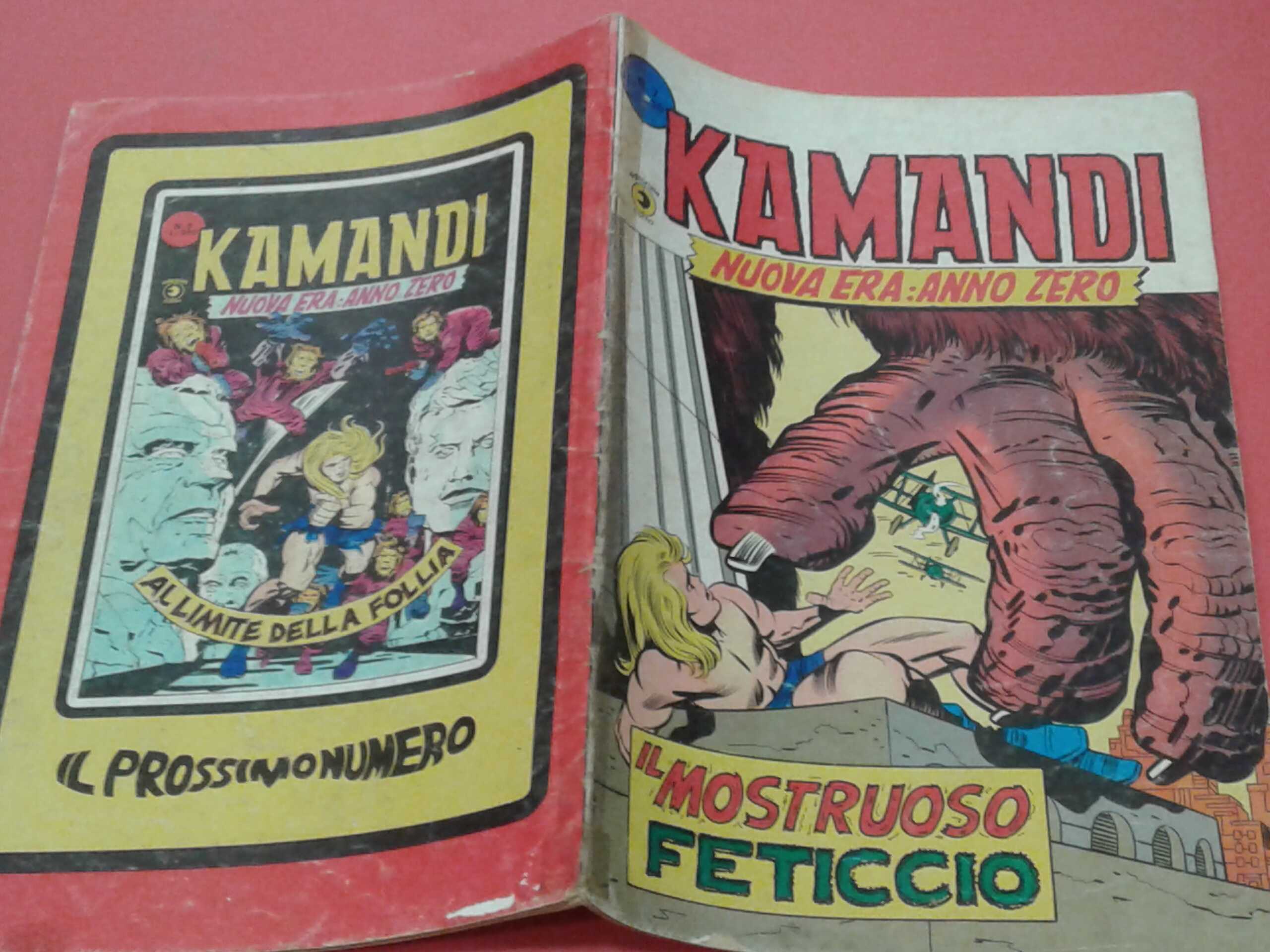 Kamandi Nuova Era Anno Zero N Del Usato Originale Edizioni Corno Fumetti In