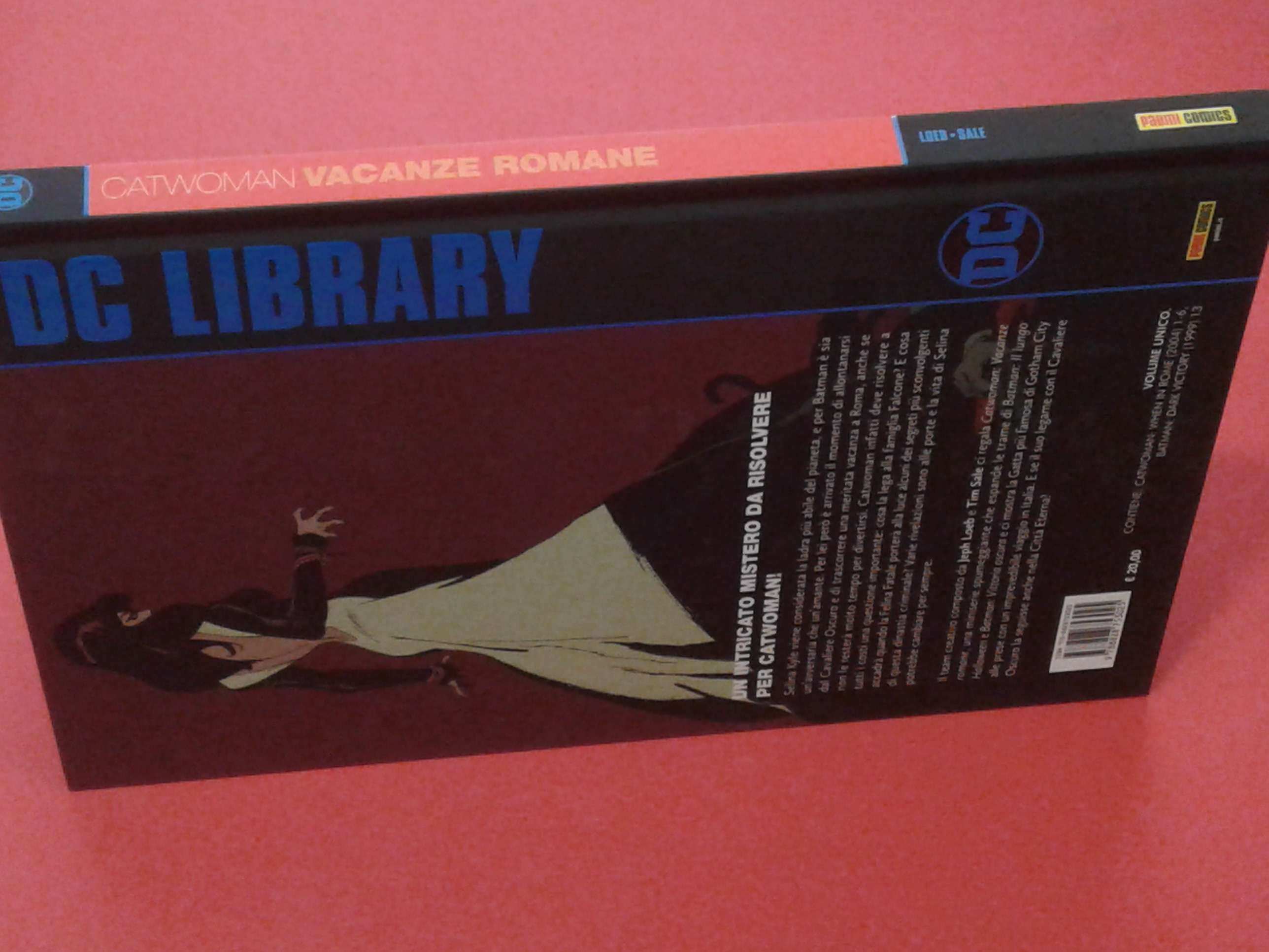DC LIBRARY- CATWOMAN- vacanze romane- DI: JEPH LOEB- CARTONATO- PANINI  COMICS