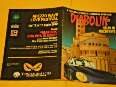 DIABOLIK 50 ANNI IL GIALLO A FUMETTI COLPO AD AREZZO WAVE