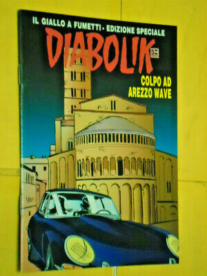 DIABOLIK 50 ANNI IL GIALLO A FUMETTI COLPO AD AREZZO WAVE EDIZIONE SPECIALE