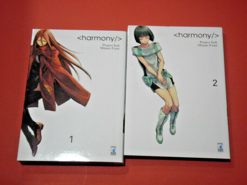 Harmony Completa N 1 2 Di Project Itoh E Minato Manga Star In Italiano Techno Fumetti In Gondola