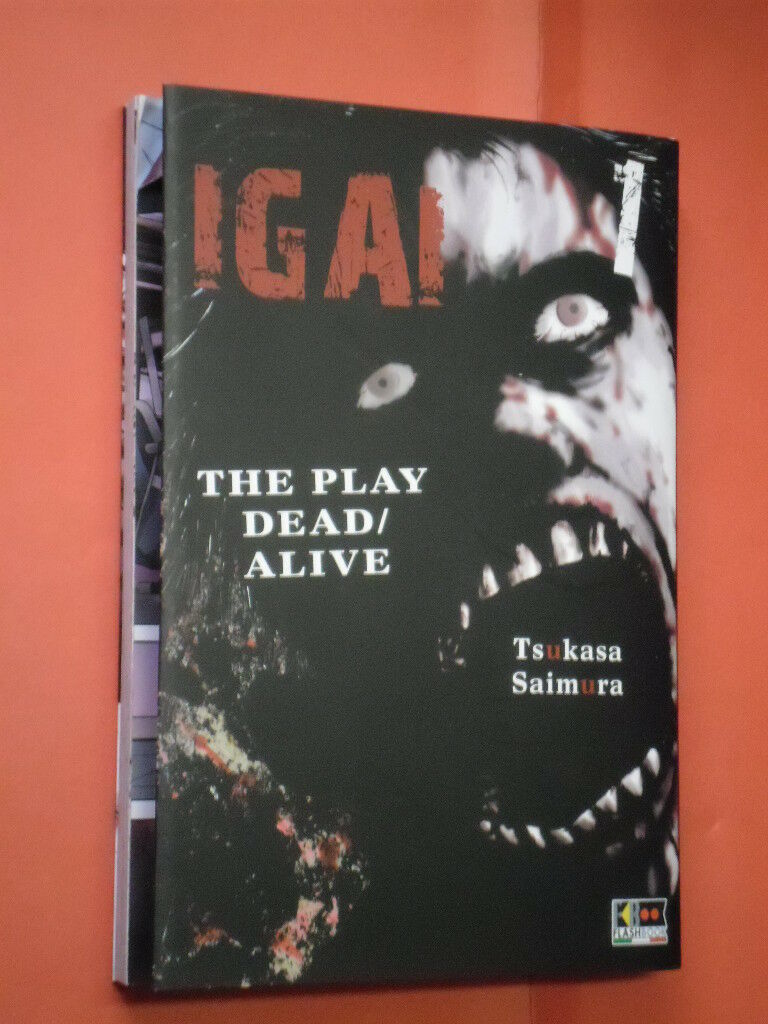 Igai The Play Dead Alive N°1 Ditsukasa Saimura Manga Flashbook Nuovo Fumetti In Gondola 