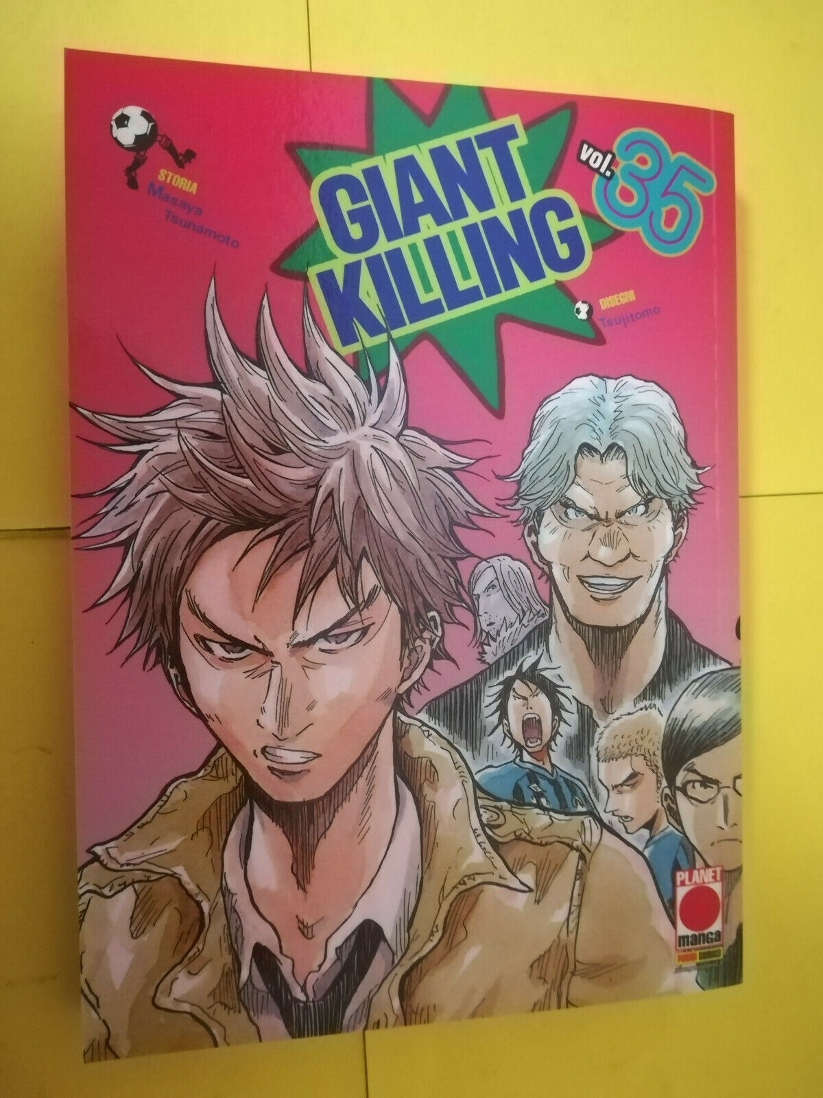 GIANT KILLING- N° 35 -DI: MASAYA TSUNAMOTO- PLANET MANGA- GIANTS